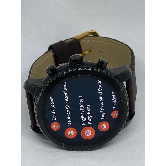 Fossil Gen 3 Authentic Genuine Smart Watch Custom Band FTW4005 LT130 - Picture 7 of 12